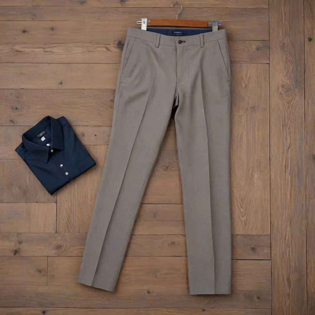 Jak dobrać spodnie do granatowej koszuli?