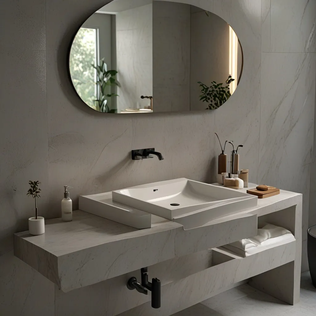 Na Jakiej wysokości umywalka?