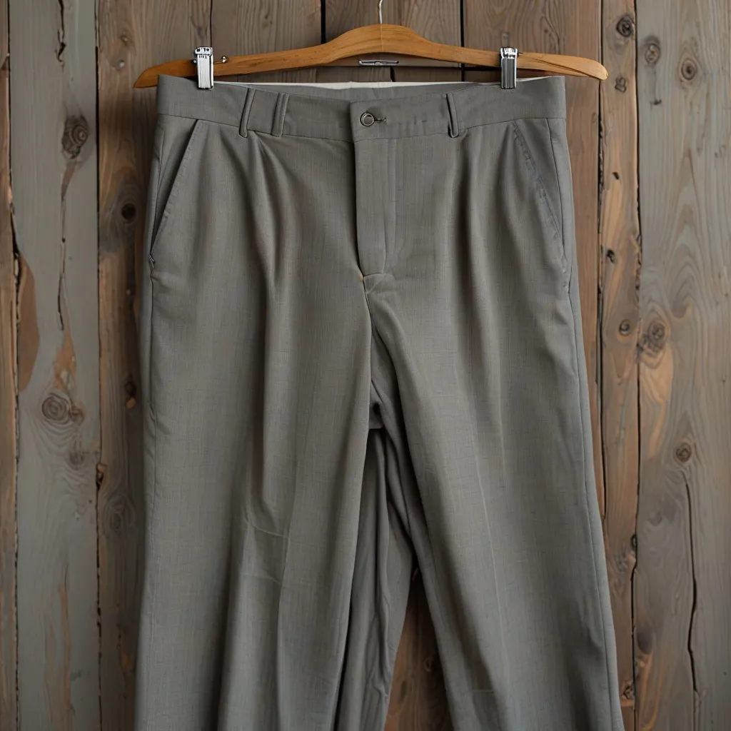 Jak dobrać spodnie do szarej marynarki?