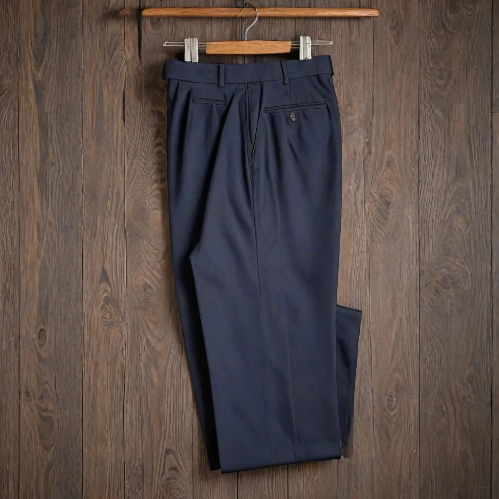 Jakie spodnie założyć do granatowej marynarki?