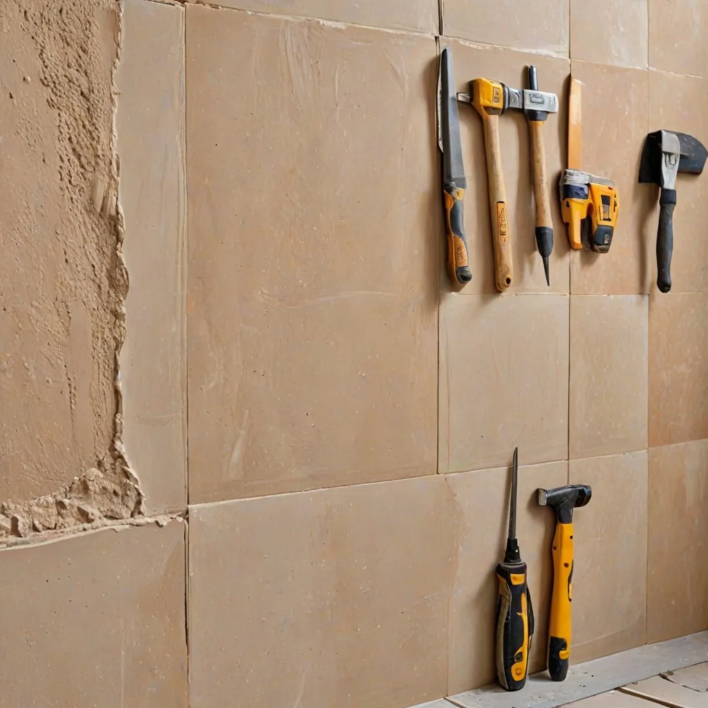 Czym wyrównać ścianę pod płytki?