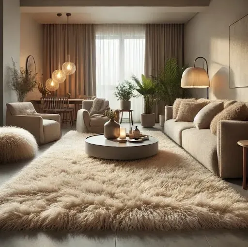 Dywan shaggy – modny element do każdego wnętrza