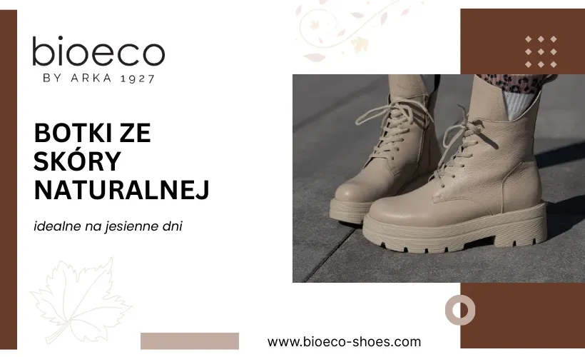 Botki ze skóry naturalnej